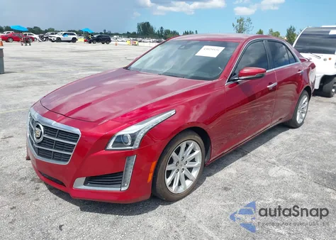 2014 Cadillac Cts Luxury z USA, uszkodzony, nr VIN 1G6AR5SX6E0186302